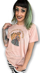 Slasher girl vintage wash tee