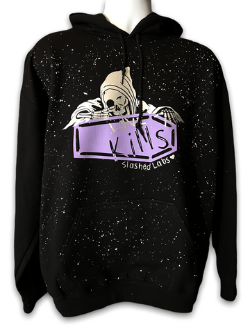 Love kills confetti hoodie