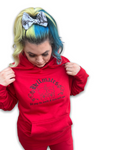 Hellmates hoodie in red