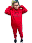 Hellmates hoodie in red